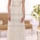 Essense of Australia Off-The-Shoulder Wedding Dress Style D1982