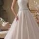 Illusion and Scalloped Lace Bateau Neckline A-line Wedding Dresses - Modbridal.com