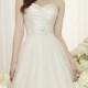 Criss Cross Asymmetrical Sweetheart Neckline A-line Wedding Dresses