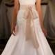 Silk Organza A-line Sweetheart Beaded Wedding Dress