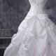 Alluring Taffeta Ball gown Strapless Neckline Dropped Waistline Wedding Dress
