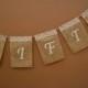Customizable Burlap Gifts Banner, Wedding Gifts Sign, Party Gifts Banner