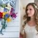 bridal hair flower, wedding accessories, bridal headband, flower crown
