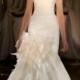 One-shoulder Ruched Sweetheart Mermaid Wedding Dress