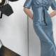 2015 V-neck Satin Jacket Buttons Ruched Sleeveless Floor Length Mermaid