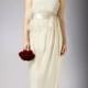 Glamorous Strapless Column Maxi Bridal Gown with Sweetheart Neck and Belt