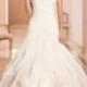 Sweetheart Ruched Bodice Pleated Wedding Dresses with Corset Back - LightIndreaming.com