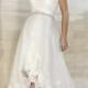 Gorgeous Slim High-low Sweetheart Ruched Bodice Wedding Dresses - LightIndreaming.com