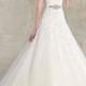 Alluring Satin&Tulle A-line Sweetheart Neckline Natural Waistline Wedding Dress