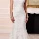 Bateau Illusion Lace Sweetheart Neckline Low Back Wedding Dress - LightIndreaming.com