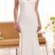 Lace Cap Sleeves Wedding Dress - LightIndreaming.com
