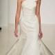 Alluring Taffeta & Satin One Shoulder Neckline Natural Waistline Mermaid Wedding Dress
