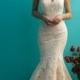 Fit and Flare Sweetheart Lace Wedding Dresses - LightIndreaming.com