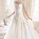 Alluring Tulle & Satin Sweetheart Neckline Natural Waistline A-line Wedding Dress