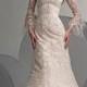 Beautiful Elegant Tulle Mermaid Strapless Wedding Dress In Great Handwork