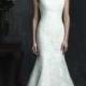 Strapless Slim Line Lace Appliques Mermaid Wedding Dresses - LightIndreaming.com