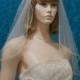 two tier  Angel Cut Bridal Veil - available in Elbow, Fingertip and Waltz Length