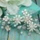 Ivory Bridal Comb, Bridal Comb Headpiece, Crystal Bridal Comb, Flower Rhinestone Wedding Comb, Wedding Hair Piece Bridal Comb 209167938