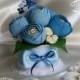 Blue Chocolate bouquet, Ferrero Rocher inside of the flowers, Sweet gift for any occasion, Mothers Day, Birthday, Gift for colleague