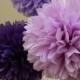Pansy .. Tissue Paper Poms / Weddings / Bridal Shower / Baby Shower / Birthday / Party Decoration / DIY
