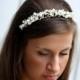 Bridal Headband, Hair Accessories, Wedding Head band, Swarovski tiara, pearl headband, Crystal headband