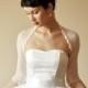 SALE!!! -20% BRIDAL SHRUG wedding bolero mohair light simple cosy kid mohair cover up color natural white or cream