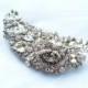 SALE - VALENTINA - Large Stunning Vintage Inspired Crystals Rhinestones Bridal Hair Comb, Wedding Headpiece, Rhinestone Bridal Hair Comb