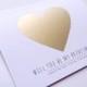 Personalised - Custom - Will You Be My Bridesmaid - Maid of Honor Card - Invitation - Wedding - Gold Heart - Scratch It
