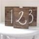 Wedding Table Numbers, Rustic Wooden Wedding Signs, Wooden Table Numbers, The Paper Walrus