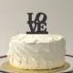 LOVE Cake Topper Wedding Cake Topper Acrylic Wedding Topper Classic Wedding Cake Topper Wedding Decoration Keepsake
