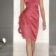 Sorella Vita Red Bridesmaid Dress Style 8190