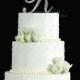 6 Inch Tall Monogram Wedding Cake Topper - Spectacular Fonts Crystal Swarovski Crystal Rhinestone Monogram Letter Cake Topper ANY LETTER