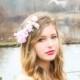 sweet pea flower band flower hairpiece