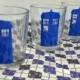 Doctor Who Tardis Wedding Candle Votive Holder Centerpiece Nerd Geek Wedding