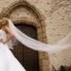 Custom Handmade 1, 2, or 3 Tier Cathedral Veil With A Cut or Raw Edge Bridal Wedding Starting At Only 39.99