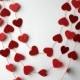 Valentine decor, Heart garland, Valentines day decor, Valentine garland, Paper garland, Wedding decoration, Bridal shower, Red heart garland