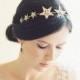 Jeweled star filigree bridal headband - Northstar no. 2022