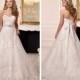 Sweetheart A-line Princess Lace Wedding Dress