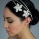 Bridal Rhinestone Wrap Headband - Ready to ship in 1 week