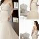 Elegant Sweetheart A-line Lace Vintage Wedding Dresses with Beading Sash