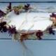 Bridal flower crown Woodland Hair Wreath, earthy brown celtic Forest Fairy autumn festival hair accessory, wedding  fall garland circlet