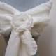 Ivory Shawl Scarf Wrap - Wedding Scarf Cover Up - Bridal Shrug - Bridal Accessories - Weddings - Flower