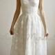 Ellie Long --2 Piece, Lace and Cotton Wedding Dress - Sample Sale