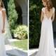 2014 V-Neck Lacing Straps Hot Sale Cheap Customer-Made Design Wedding Dress