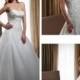 Lavish Applique Bodice A-Line Style with Chapel Train Lucky Wedding Dress