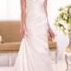 Essense of Australia Dolce Satin A-Line Wedding Gown Style D2071