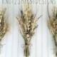 Bridesmaids bouquets - dried bouquets - wheat bouquets - lavender bouquets - dried bridal bouquet - rustic bouquet - country wedding