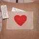 Love Note Pocket Pillow FREE SHIPPING-Pillow-Valentine's Day-Valentine Gift- Burlap Pillow- Pocket Pillow-Valentine's Day Gift