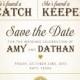 Harry Potter Save the Date - DIY Printable