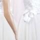 Short wedding reception/ 3d lace/ tulle  dress /romantic / Bridal Gown